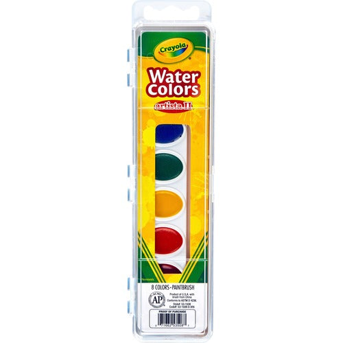Crayola  Artista II Water Colors, 8/ST, AST