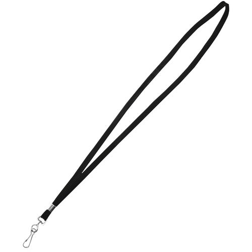 Advantus Corp.  Lanyards, J-Hook, 36", 24/BX, Black