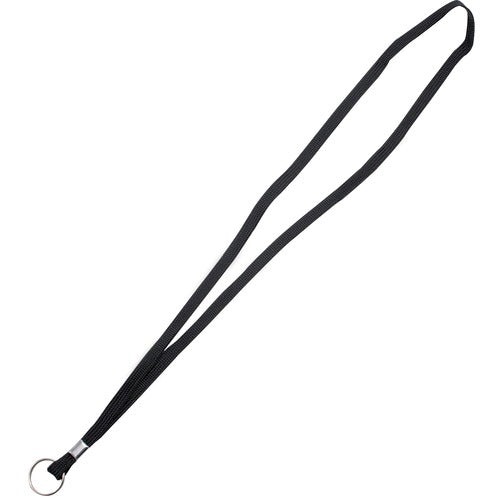 Advantus Corp.  Lanyard, w/ Ring, 36", 24/BX, Black