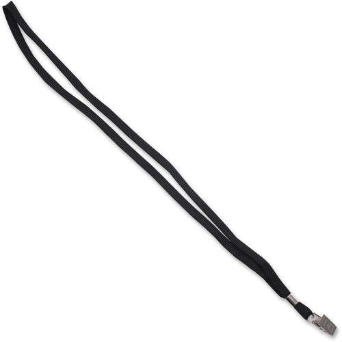 Advantus Corp.  Lanyards w/ Badge Clip,Breakaway FTR, 36", 24/BX, Black