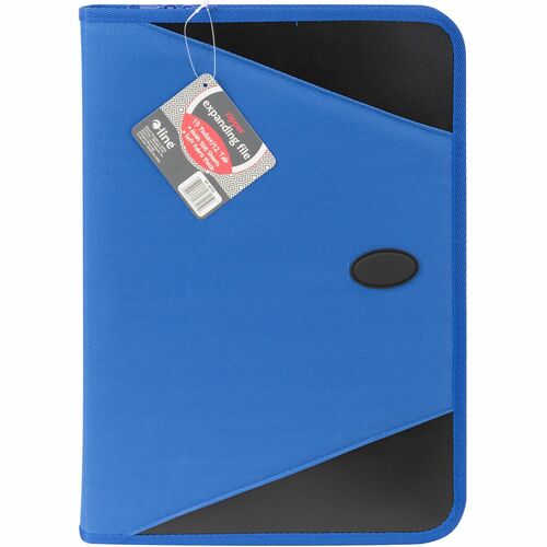 C-Line  Expanding File,w/Zipper,13-Pockets,Holds 300 Sheets,6/DS,BE