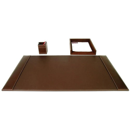 Dacasso  Desk Set,3 Pc,Rustic,34-3/4"x20-3/4"x5-2/5",BN