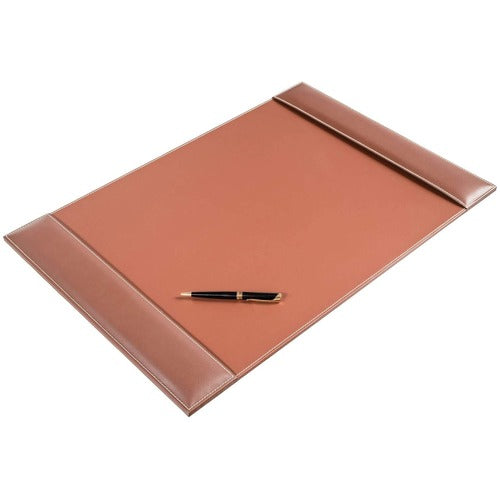 Dacasso  Desk Pad,Side Rails,Rustic,25-1/2"x17-1/4"x1/2",BN