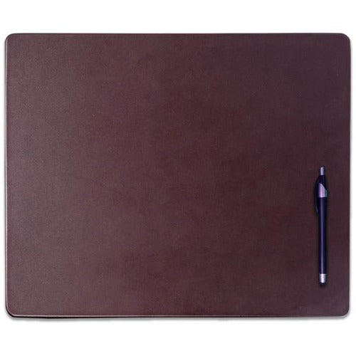 Dacasso  Conference Table Pad, 14"Wx17"Lx1/4"H, Chocolate Brown