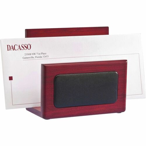 Dacasso  Letter Holder,5-1/2"x2-9/10"x5",RWD/BK