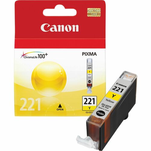 Canon  Dye Ink Cartridge, 530 Page Yield, Yellow