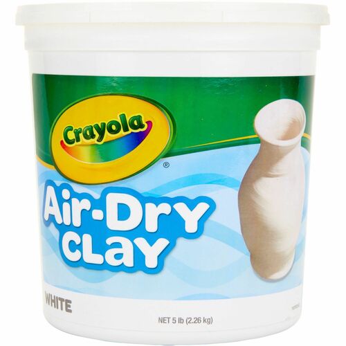 Crayola  Air-Dry Clay, 5lb, Nontoxic, White