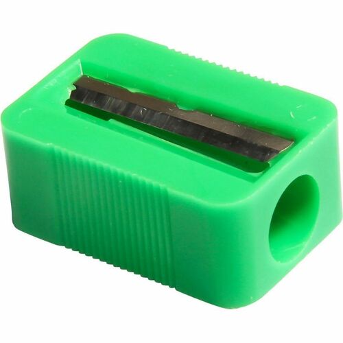 Baumgartens  Single Sharpener,w/ Steel Blade,Plastic,1-1/8" L,Assorted