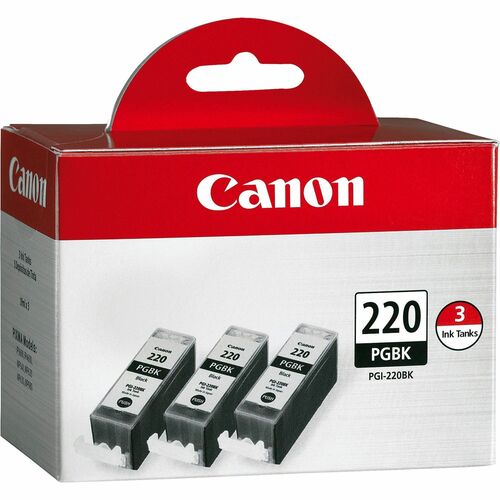 Canon  Ink Cartridge, Combo Pack, 3/PK, Black
