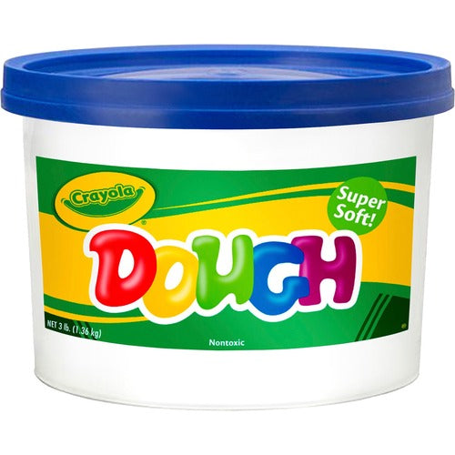 Crayola  Modeling Dough, w/Bucket, 3lb, Crumble Free, Blue