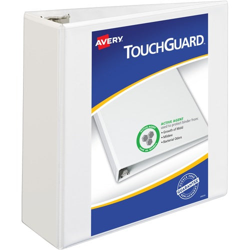 Avery  View Binder,Hvy-Duty,Slant Ring,4" Capacity,Letter-size,WE