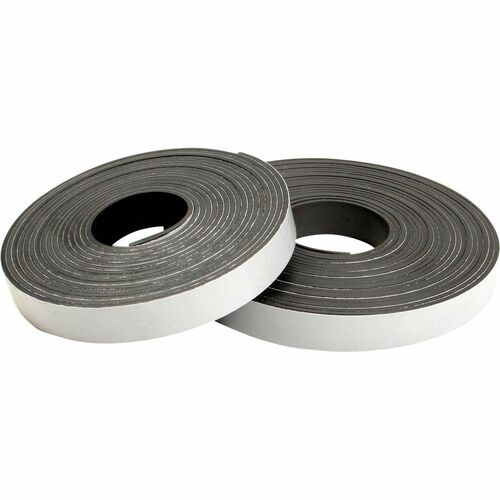 Baumgartens  Magnetic Tape Refill, f/ Self-cut Dispenser, 1/2"x15', Black