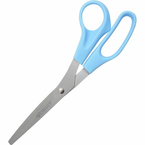 Acme United Corporation  All Purpose Scissors, 8" Straight, Blue