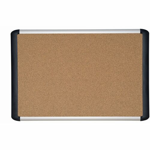 Bi-silque  Bulletin Board, Self-Healing Surface, 4'x6', Cork