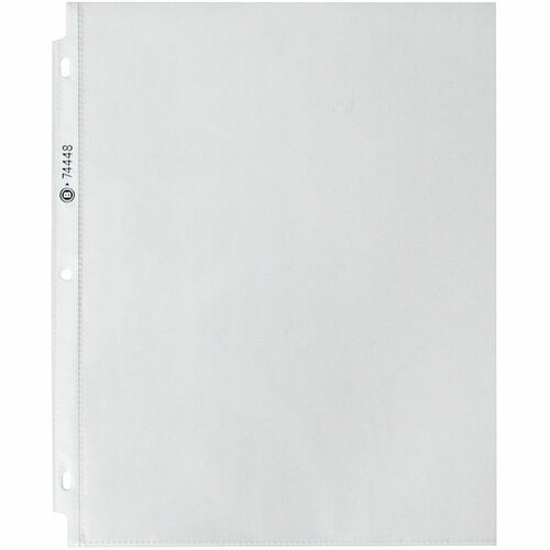Business Source  Sheet Protectors,Top Load,2.0mil,11"x8-1/2",200/BX,Semi-CL