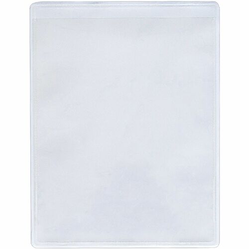 Business Source  Shop Ticket Holders,Self-Adhesive,8-1/2"x11",50/BX,CL