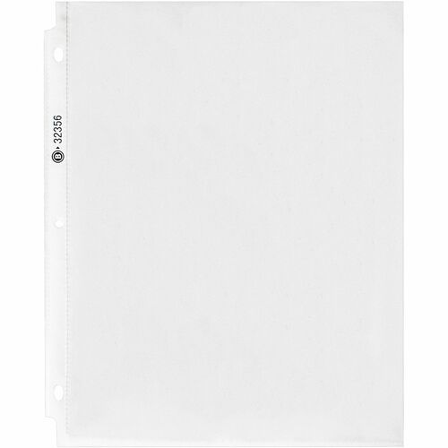 Business Source  Sheet Protectors,Top Load,2.4 mil,11"x8-1/2",50/PK,Nonglare