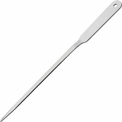 Business Source  Letter Opener, Nickel Plated, 9"L, Silver