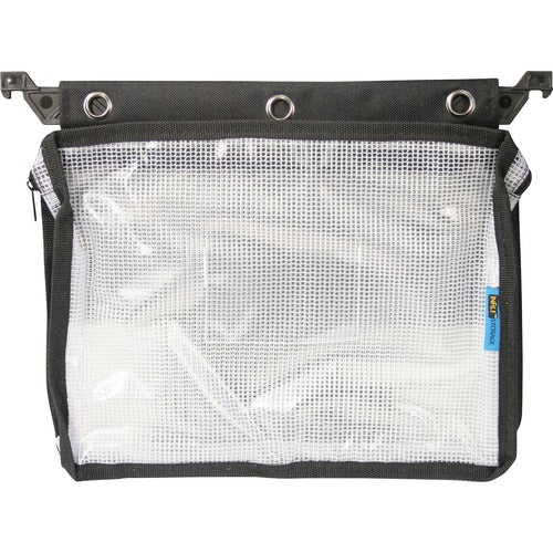 Advantus Corp.  Expanding Zipper Pouch, Ltr, 11"x8-1/2", Black