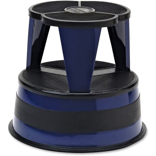 Cramer  Step Stool, 350 lb Cap, 16"x16"x14-1/4", Navy
