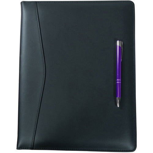Dacasso  Portfolio,Letter,Zip,10-1/4"x13-1/2"x1",BK