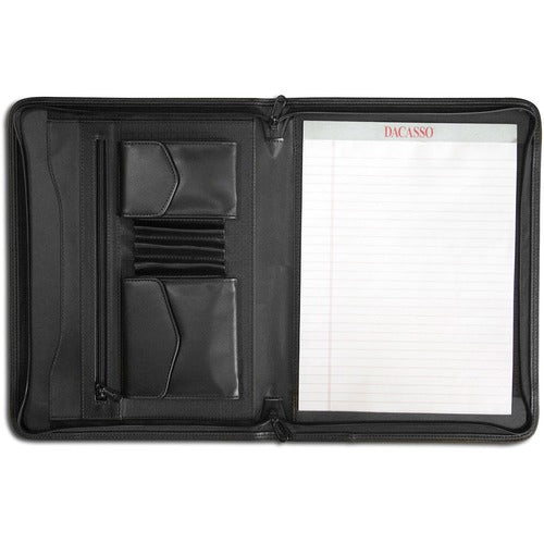 Dacasso  Portfolio,Letter,Reversible,10-1/4"x13-1/2"x1",BK