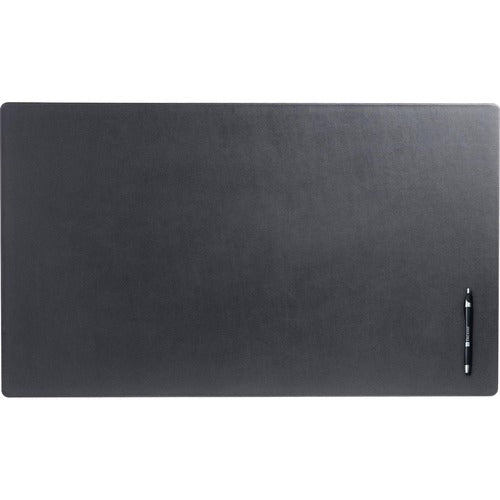 Dacasso  Desk Mat, Permaflat Core, 20"Wx34"Lx1/4"H, Black