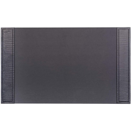 Dacasso  Desk Pad,Crocodile,34"x20"x1/2",BK