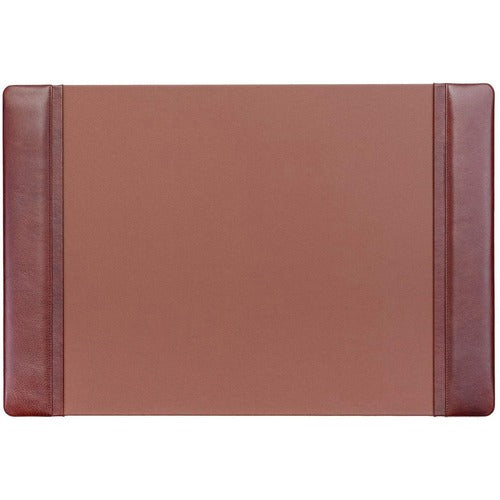 Dacasso  Desk Pad,Side Rails,Mocha,25-1/2"x17-1/4"x1/2",BN