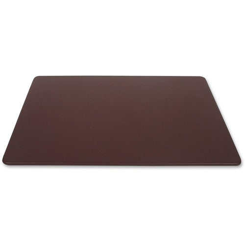 Dacasso  Desk Mat, Permaflat Core, 20"Wx34"Lx1/4"H, Chocolate Brown