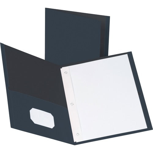 Business Source  2-Pocket Folders, 100 Sh Cap, Ltr, 9-1/2"x11", 25/BX, DBE