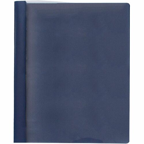 Business Source  Report Covers, Clear Front, 1/2" Cap, 8-1/2"x11", 25/BX, DBE