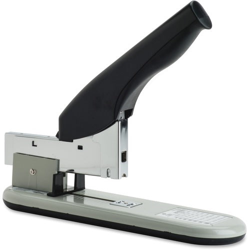 Business Source  Heavy-Duty Stapler, 220 Shts Cap., Putty/Black