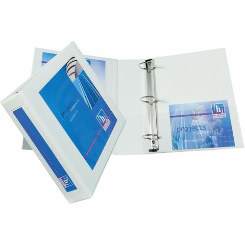 Avery  View Binder, Locking Rings, 2", 8-1/2"x11", White