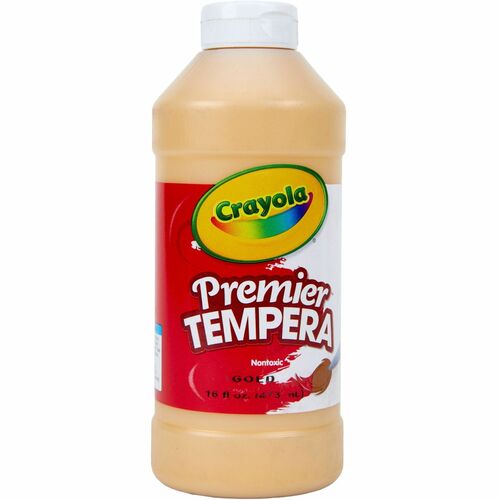 Crayola  Tempera Paint, Premier, 16oz, Gold