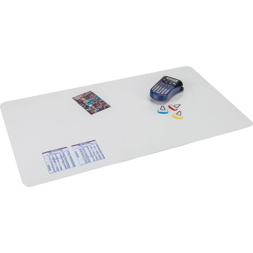 Artistic  Antimicrobial Desk Pads, 19"x24", Clear