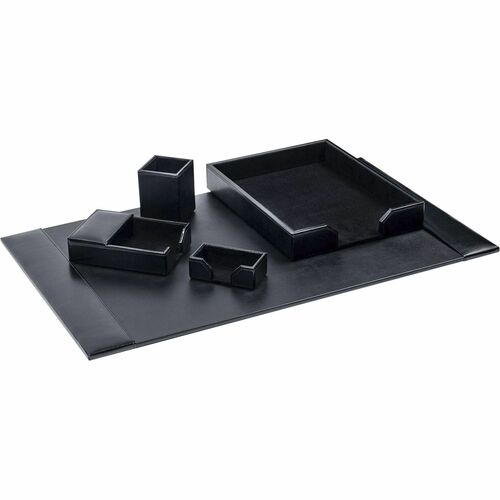 Dacasso  Desk Set,5 Pc,31"x20"x4",BK