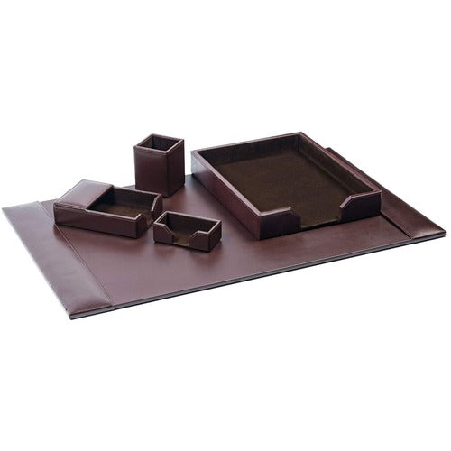 Dacasso  Desk Set,5 Pc,31"x20"x4",BN