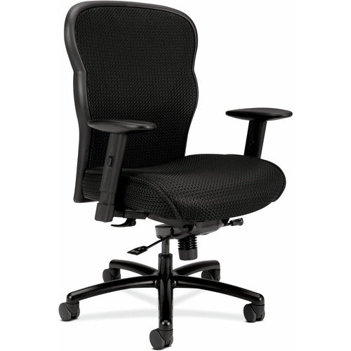 HON  Big And Tall Chair, 30-1/4"x25-5/8"x42-7/8",BK Mesh