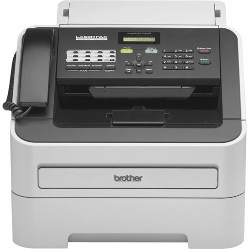 Brother  Laser Fax, 250 Sht Cap, 14"x14-3/5"x12-1/5", GYBK