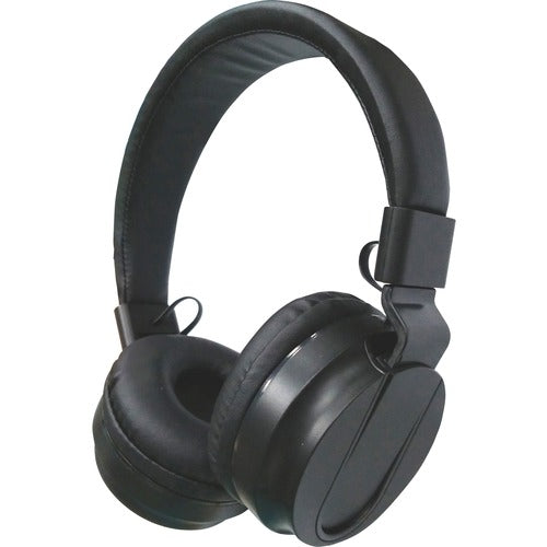 Compucessory  Headphones, Stereo, 3.9'L Cord, Black