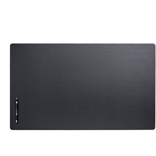 Dacasso  Desk Mat, Permaflat Core, 20"Wx34"Lx3/10"H, Black