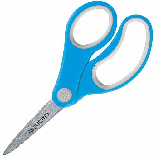 Acme United Corporation  Kids Scissors, Soft Handle, Pointed, 5", STST Blades/ AST