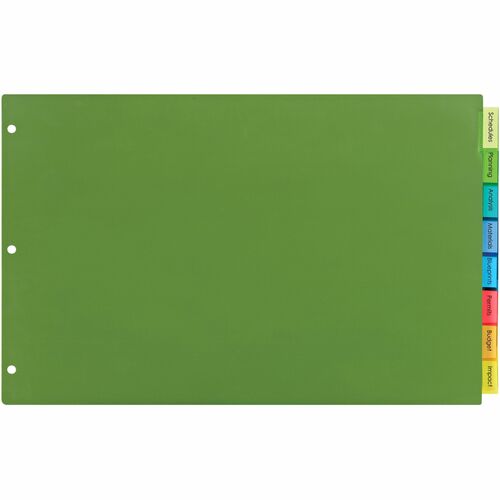 Avery  Dividers, 8 Insertable Big Tabs, 17"x11", 1 ST, Multi
