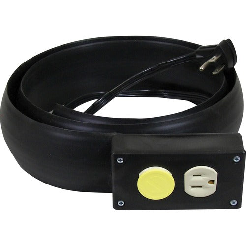 C-Line  Power Extension/Cord Cover, 16 Gauge, 10 Ft, Black
