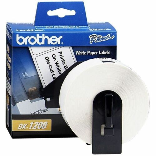 Brother  Address Labels, f/QL, 3-1/2"x1-2/5", 400/RL, WE