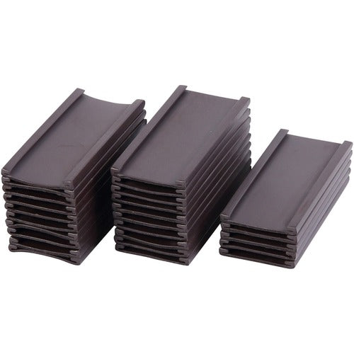 Bi-silque  Data Cards, Magnetic, 1"x2", 25/PK, Black