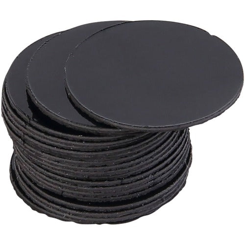 Bi-silque  Magnetic Color Coding Dots, 20/PK, Black