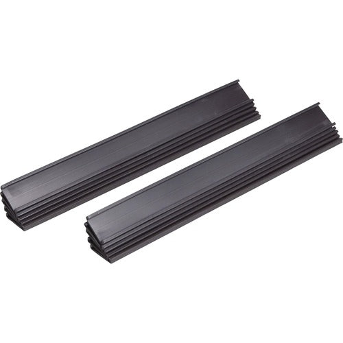 Bi-silque  Magnetic Data Cards, 6"x1", 10/PK, Black