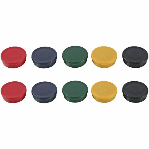 Bi-silque  Super Magnets, 3/4" Dia, 10/PK, Gray/Multi